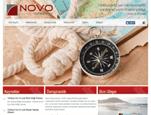 Tablet Screenshot of novodanismanlik.com